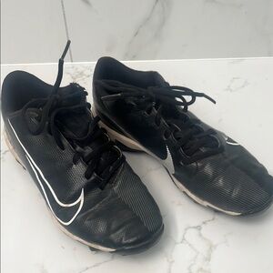 Nike Black Youth Baseball Athletic Shoes